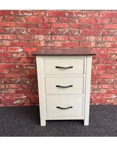 Oak Painted 3 Drawer Chest