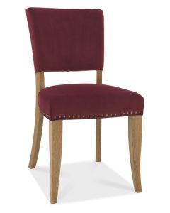 Indus Dining Chair Velvet Fabric ( PAIR )- In 4 Colours