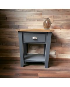 Painted Oak Console Table