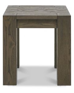 Lancashire Fumed Oak Lamp Table