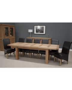 Premier Oak Grand Dining Table