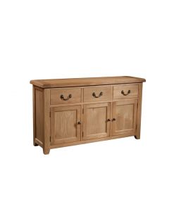 Canterbury Oak 3 Door Sideboard