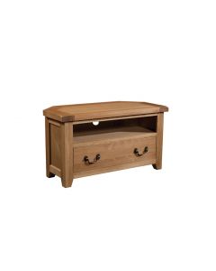 Canterbury Oak Corner TV Unit