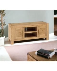 Oak Large Entertainment Unit 