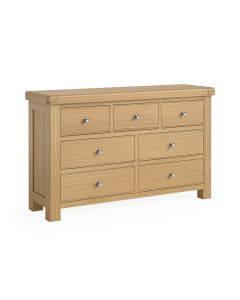 Premier Oak Lite 3 Over 4 Chest 