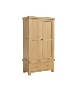 Premier Oak Lite Gents Wardrobe