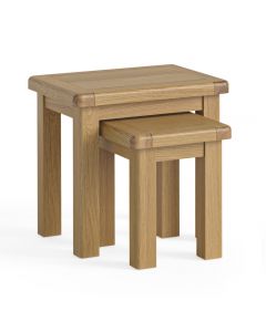 Premier Oak Lite Nest Of Tables