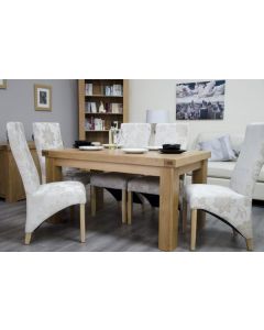 Premier Oak Fixed Top Dining Table 5' x 3'