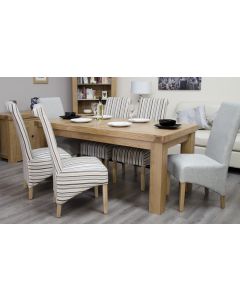 Premier Oak Fixed Top Dining Table 6' x 3'