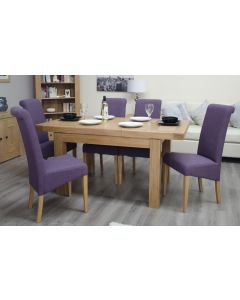 Premier Oak Small Extending Dining Table