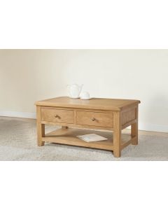 Shropshire Coffee Table with Drawers