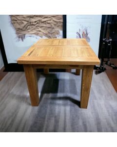 Solid Oak Extending Dining Table 90 to 130cm