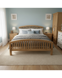 Super King Solid Oak Bedframe
