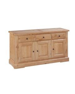 Tampa Oak 3 Door 3 Drawer Sideboard