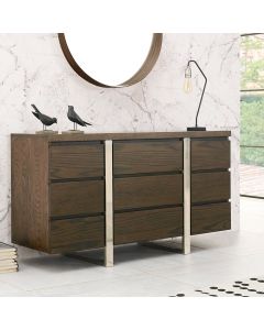 Tivoli Dark Oak Narrow Sideboard