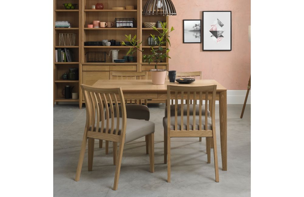 Bergen oak dining table hotsell