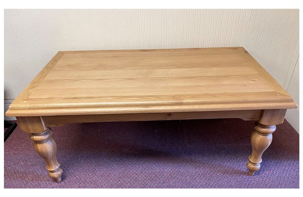 Pine oak shop coffee table