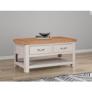 Cambridge Painted Coffee Table with Drawers