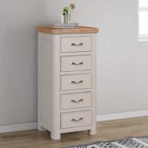 Cambridge Painted 5 Drawer Tall Chest