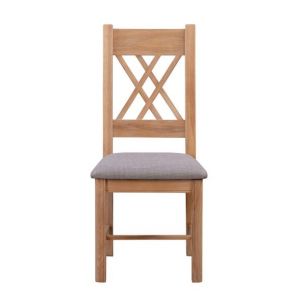 Cambridge Painted Dining Chair with fabric seat pad (Pair)
