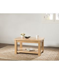 Vogue Light Oak Standard Coffee Table 