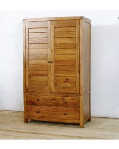 Ventura Wardrobe with Two Drawers-Standard