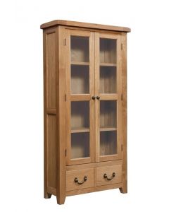 Canterbury Oak Display Cabinet