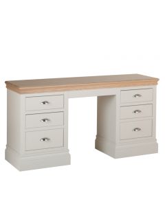 Lincoln Double Pedestal Dressing Table - Choice of Colours