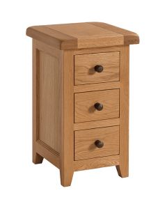 Canterbury Oak Compact Bedside Cabinet