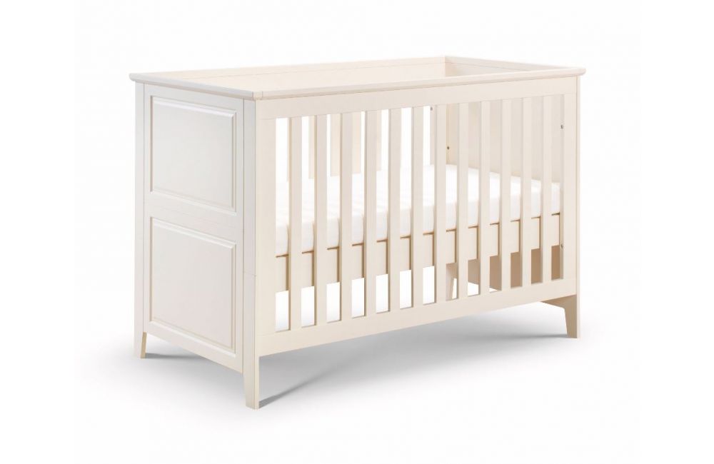 Clara Pine Cotbed Stone White