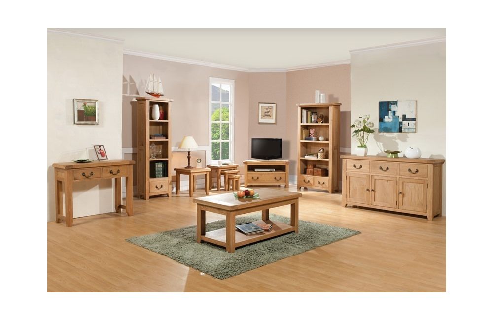 Canterbury oak 2025 tv unit